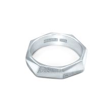 Arktis – Patinerat Solitt Vitguld 18k - 16