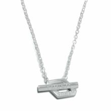 Aurora – Sterling Silver-Halsband - 50