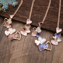 Halsband Heart in Heart