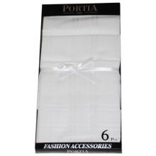 Snytnäsdukar BOX 6-PACK VITA