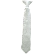 Barnslips Paisley Silvergrå