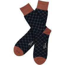 Herrstrumpor Bambu Leffe Brun