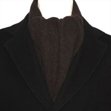 Halsduk Ylle Mörkbrun
