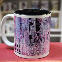 Mugg med svart insida - Don´t stay sane