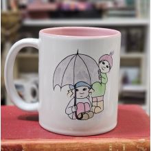 Mugg med rosa insida - Typiskt
