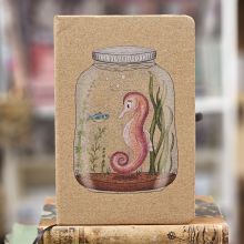 Skrivbok - Life in a jar - Seahorse