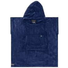 Badponcho/ombytesponcho. Ericeria frotte blå. Barn 4-8 år.
