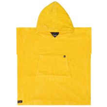 Badponcho/Ombytesponcho. Ericeira gul frotte. Barn 4-8 år.