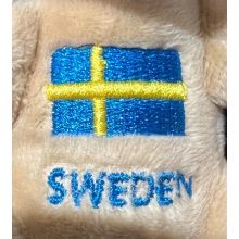 Nalle Älg 14cm Souvenir Sverige