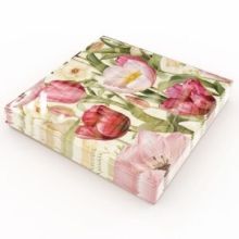 Kaffeservetter Tulpan 25x25 cm 20-pack