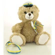 Student Nalle Beige 18 cm band ingår