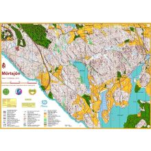 Mörtsjön 1:10 000