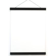 Poster Hanger Trä Svart 100cm