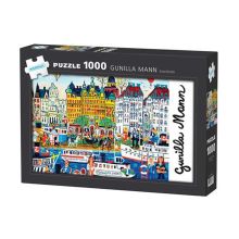 Pussel Stockholm Gunilla Mann 1000 bitar