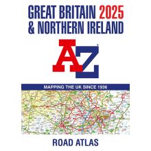 Storbritannien Nordirland A-Z atlas 2025