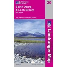 OS20 Beinn Dearg Surrounding area