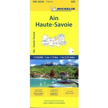 328 Ain, Haute-Savoie Michelin