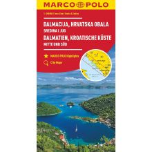 Kroatiska kusten södra Marco Polo