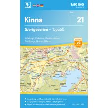 21 Kinna Sverigeserien 1:50 000