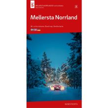 5 Mellersta Norrland Bil och turistkarta