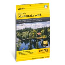 Oslo Nordmarka nord Stigkarta Calazo