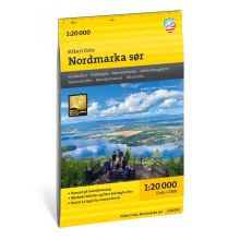 Oslo Nordmarka sör Stigkarta Calazo