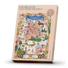 Wine Puzzle Champagne 1000 bitar