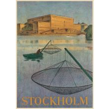 Fiskare i Stockholms ström 1928, plansch 50x70