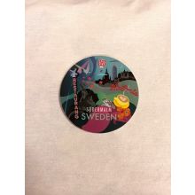 Södermalm Glasunderlägg 9cm diam