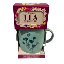 Mugg med te Botanical