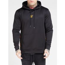 Oil Paint Side Zip Hoodie Black