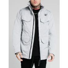 Lightweight Zip Jacket Ice Grey