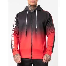 Gradient Hoody Black/Red