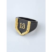 Elias Black Ring