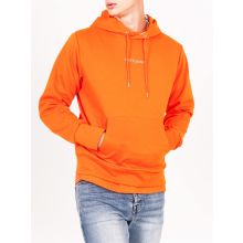 Reflective Logo Hoodie Orange