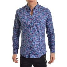 Joel Shirt Navy/Red