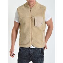 Kayson Teddy Vest Beige