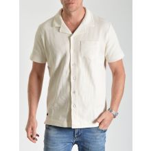 Victor Waffle Shirt Beige