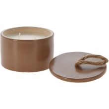 Ljus Beige Keramikburk med lock