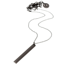 EDBLAD -Peaks Necklace Black Stainless Steel