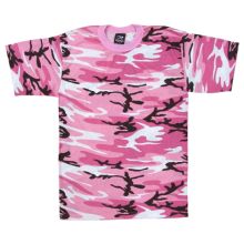 Kids T-shirt -Rosa Camo
