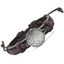 Läderarmband i Svart eller Brunt