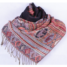 Pashmina Scarf   -Svart