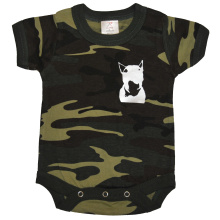 Rock the dog Camobabybody -Grön