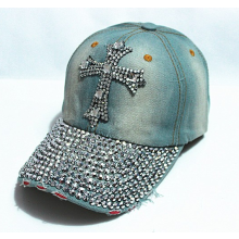 Strasskeps Cross -Jeans