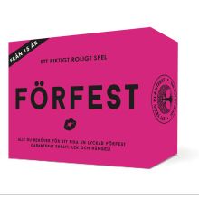 Förfest -Partyspel i liten bekväm ask
