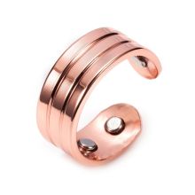 Ring i Koppar med Magneter