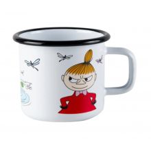 Emaljmugg lilla my 3,7 dl
