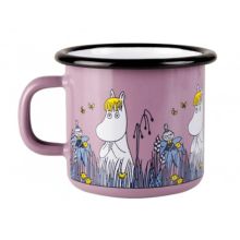 Emaljmugg mumin vänner, snorkfröken, 2,5 dl
