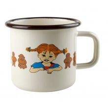 Emaljmugg pippi långstrump, pepparkaka